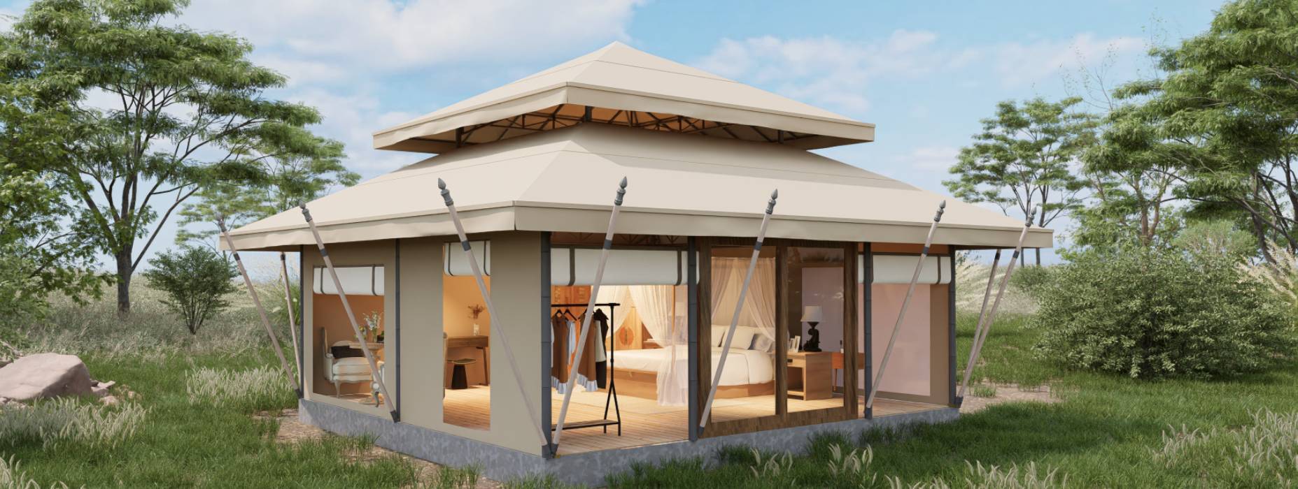 张湾区户外野奢帐篷